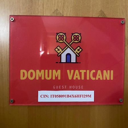 Domum Vaticani Roma Dış mekan fotoğraf